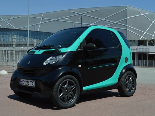 Чорний Смарт Fortwo, об'ємом двигуна 0.6 л та пробігом 260 тис. км за 4198 $, фото 1 на Automoto.ua
