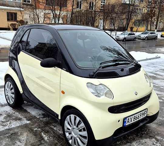 Чорний Смарт Fortwo, об'ємом двигуна 0.7 л та пробігом 111 тис. км за 4000 $, фото 1 на Automoto.ua