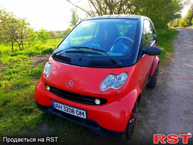 Чорний Смарт Fortwo, об'ємом двигуна 0.7 л та пробігом 136 тис. км за 3900 $, фото 1 на Automoto.ua