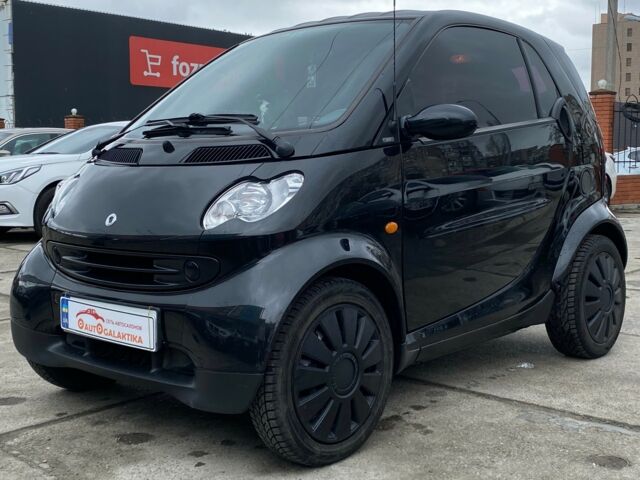 Чорний Смарт Fortwo, об'ємом двигуна 0.6 л та пробігом 143 тис. км за 4200 $, фото 1 на Automoto.ua