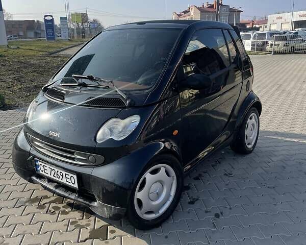 Чорний Смарт Fortwo, об'ємом двигуна 0.6 л та пробігом 290 тис. км за 3000 $, фото 1 на Automoto.ua