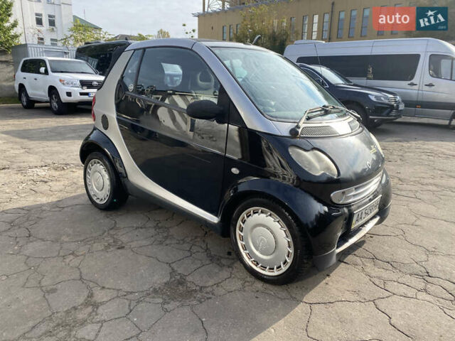 Чорний Смарт Fortwo, об'ємом двигуна 0.6 л та пробігом 141 тис. км за 2800 $, фото 1 на Automoto.ua
