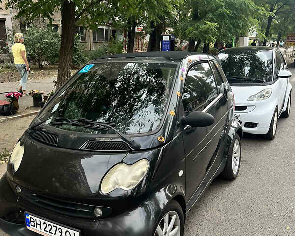 Черный Смарт Форту, объемом двигателя 0.6 л и пробегом 135 тыс. км за 3300 $, фото 1 на Automoto.ua
