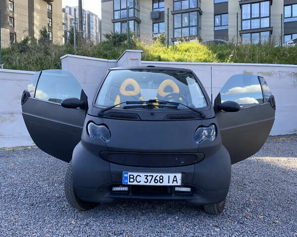 Черный Смарт Форту, объемом двигателя 0.6 л и пробегом 350 тыс. км за 3400 $, фото 1 на Automoto.ua