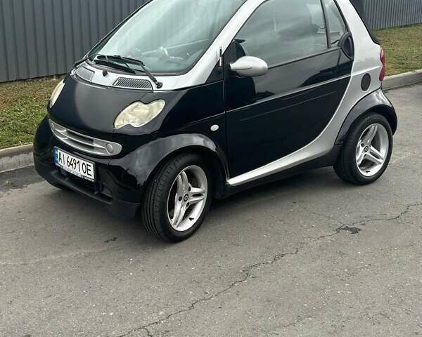 Чорний Смарт Fortwo, об'ємом двигуна 0.6 л та пробігом 168 тис. км за 3300 $, фото 1 на Automoto.ua