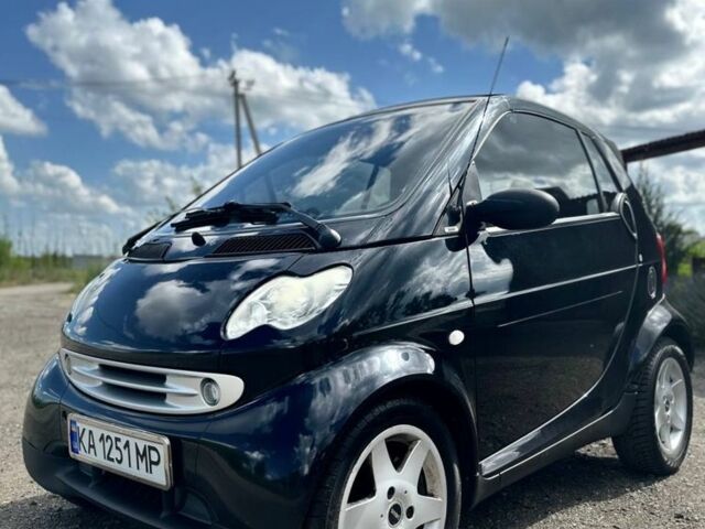 Черный Смарт Форту, объемом двигателя 0.6 л и пробегом 95 тыс. км за 1900 $, фото 1 на Automoto.ua