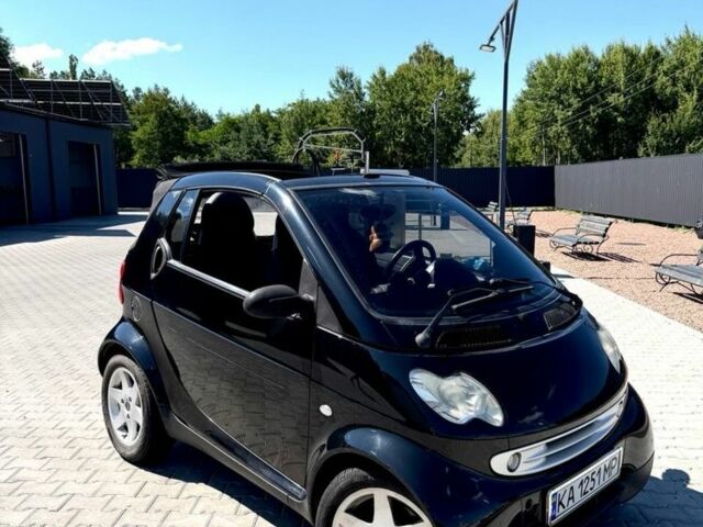 Чорний Смарт Fortwo, об'ємом двигуна 0.6 л та пробігом 175 тис. км за 3000 $, фото 1 на Automoto.ua