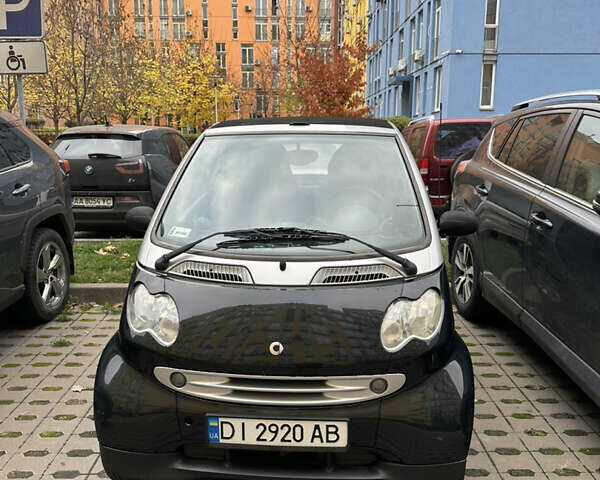 Черный Смарт Форту, объемом двигателя 0.6 л и пробегом 157 тыс. км за 2350 $, фото 1 на Automoto.ua