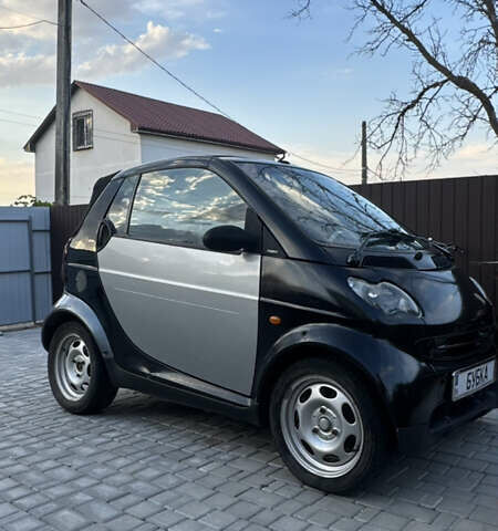 Чорний Смарт Fortwo, об'ємом двигуна 0.6 л та пробігом 242 тис. км за 2700 $, фото 1 на Automoto.ua