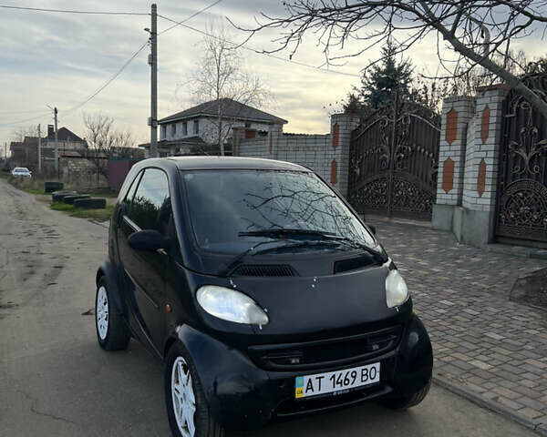 Чорний Смарт Fortwo, об'ємом двигуна 0.6 л та пробігом 127 тис. км за 1500 $, фото 1 на Automoto.ua