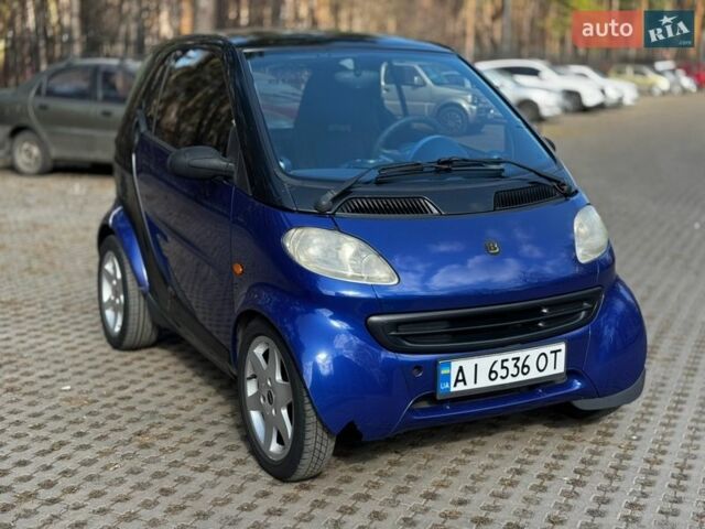 Чорний Смарт Fortwo, об'ємом двигуна 0.6 л та пробігом 199 тис. км за 2300 $, фото 1 на Automoto.ua