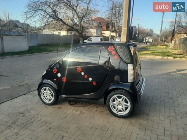 Чорний Смарт Fortwo, об'ємом двигуна 0.6 л та пробігом 223 тис. км за 3500 $, фото 1 на Automoto.ua