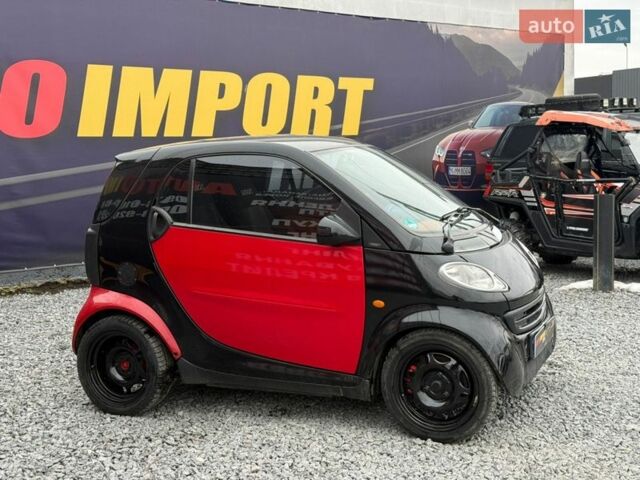 Черный Смарт Форту, объемом двигателя 0.6 л и пробегом 224 тыс. км за 2300 $, фото 1 на Automoto.ua