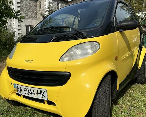Черный Смарт Форту, объемом двигателя 0.6 л и пробегом 158 тыс. км за 2600 $, фото 1 на Automoto.ua