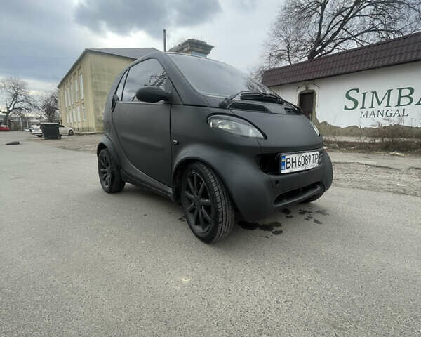 Чорний Смарт Fortwo, об'ємом двигуна 0.6 л та пробігом 182 тис. км за 2550 $, фото 1 на Automoto.ua