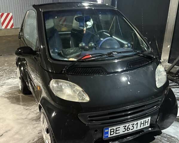 Чорний Смарт Fortwo, об'ємом двигуна 0.6 л та пробігом 266 тис. км за 2500 $, фото 1 на Automoto.ua