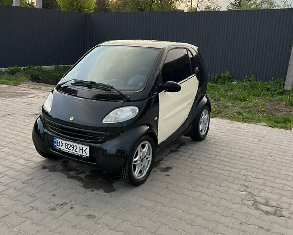 Чорний Смарт Fortwo, об'ємом двигуна 0.6 л та пробігом 232 тис. км за 2500 $, фото 1 на Automoto.ua