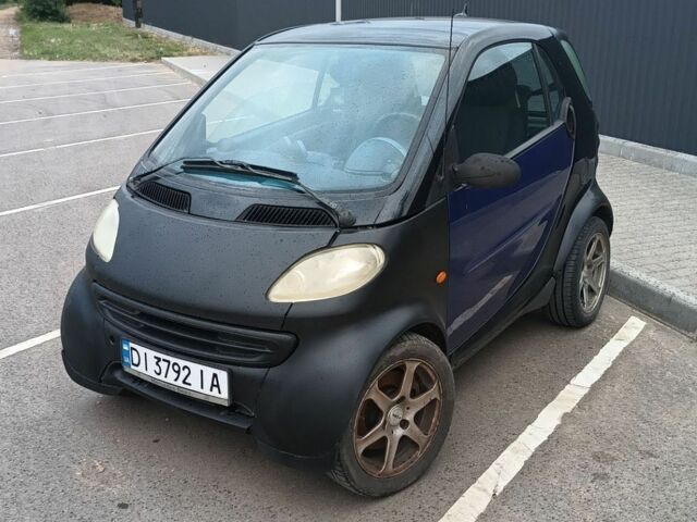 Чорний Смарт Fortwo, об'ємом двигуна 0.6 л та пробігом 194 тис. км за 2300 $, фото 1 на Automoto.ua