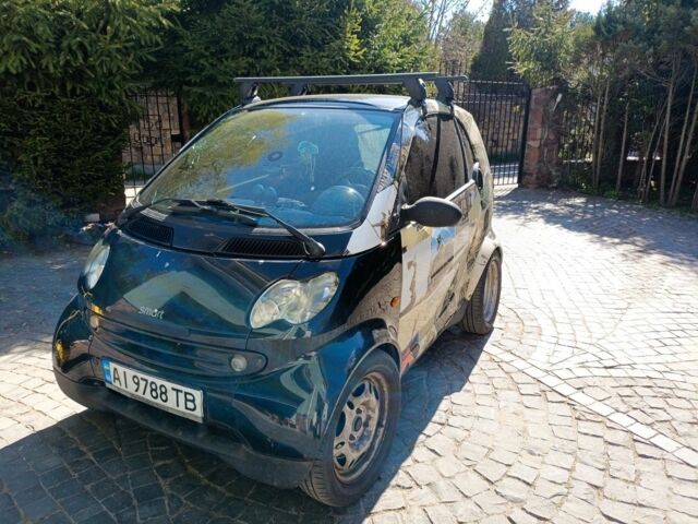 Чорний Смарт Fortwo, об'ємом двигуна 0.6 л та пробігом 212 тис. км за 2703 $, фото 1 на Automoto.ua