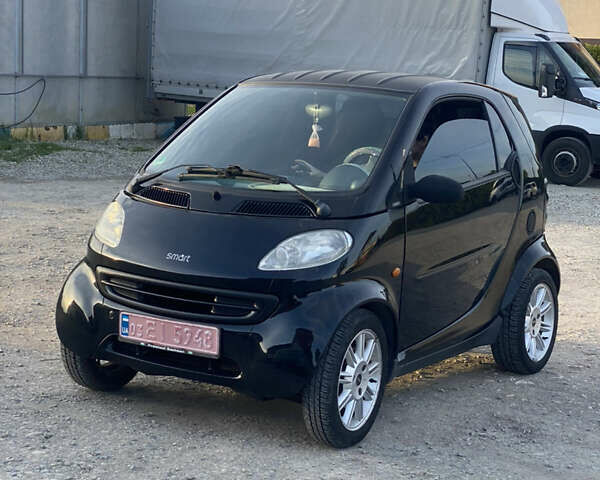 Черный Смарт Форту, объемом двигателя 0.6 л и пробегом 97 тыс. км за 2999 $, фото 1 на Automoto.ua