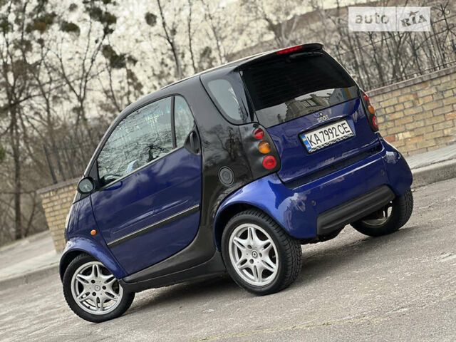 Чорний Смарт Fortwo, об'ємом двигуна 0.6 л та пробігом 116 тис. км за 2999 $, фото 1 на Automoto.ua