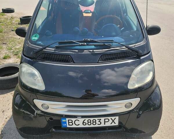 Чорний Смарт Fortwo, об'ємом двигуна 0.6 л та пробігом 193 тис. км за 3000 $, фото 1 на Automoto.ua