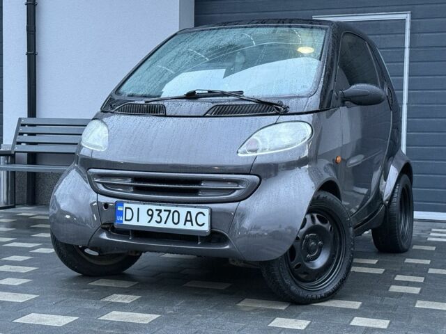 Черный Смарт Форту, объемом двигателя 0.6 л и пробегом 100 тыс. км за 2200 $, фото 1 на Automoto.ua