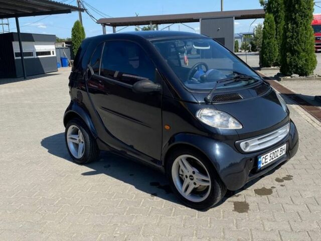 Чорний Смарт Fortwo, об'ємом двигуна 0.6 л та пробігом 250 тис. км за 2050 $, фото 1 на Automoto.ua