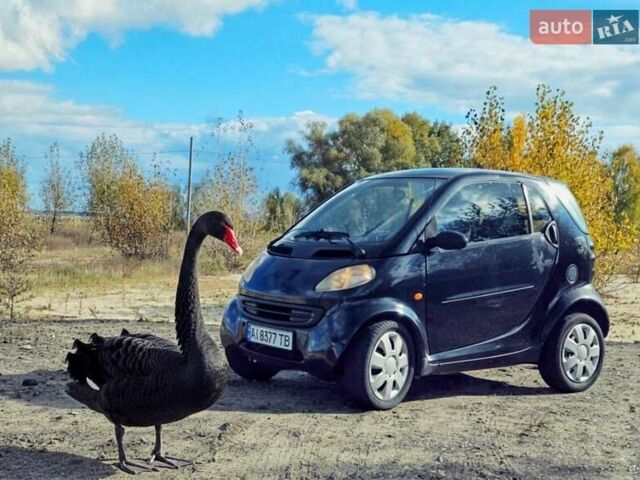 Черный Смарт Форту, объемом двигателя 0.6 л и пробегом 180 тыс. км за 2350 $, фото 1 на Automoto.ua