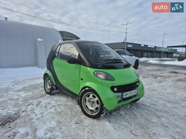 Чорний Смарт Fortwo, об'ємом двигуна 0.6 л та пробігом 169 тис. км за 2800 $, фото 1 на Automoto.ua