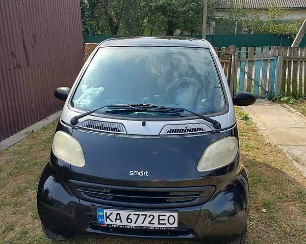 Чорний Смарт Fortwo, об'ємом двигуна 0.6 л та пробігом 172 тис. км за 2900 $, фото 1 на Automoto.ua