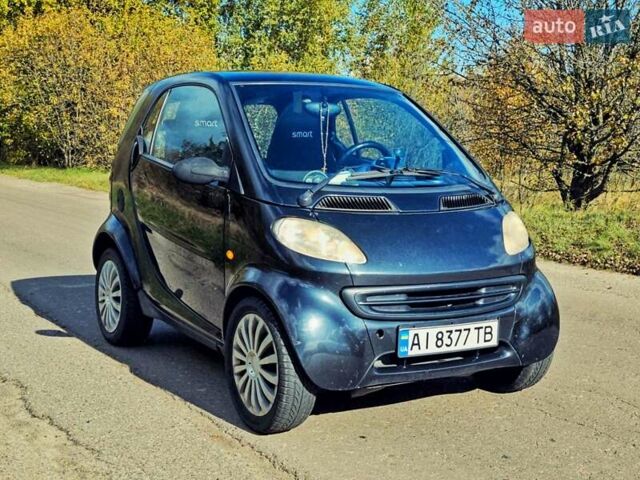 Чорний Смарт Fortwo, об'ємом двигуна 0.6 л та пробігом 179 тис. км за 2700 $, фото 1 на Automoto.ua