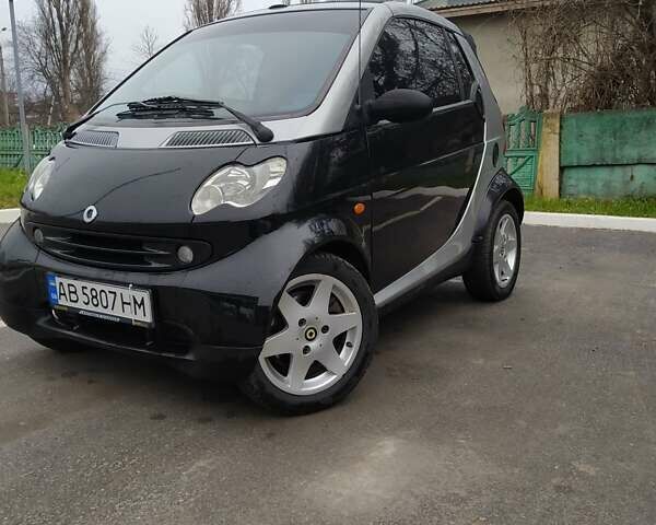 Чорний Смарт Fortwo, об'ємом двигуна 0.6 л та пробігом 198 тис. км за 2750 $, фото 1 на Automoto.ua