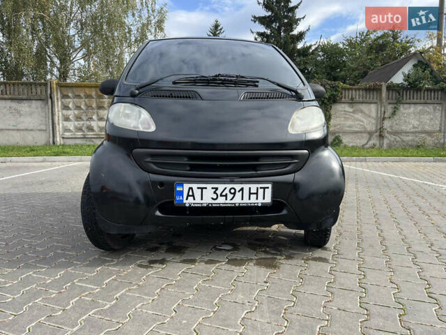 Черный Смарт Форту, объемом двигателя 0.6 л и пробегом 123 тыс. км за 2100 $, фото 1 на Automoto.ua