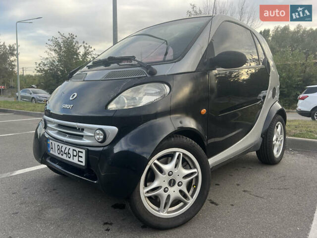 Чорний Смарт Fortwo, об'ємом двигуна 0.6 л та пробігом 118 тис. км за 2999 $, фото 1 на Automoto.ua