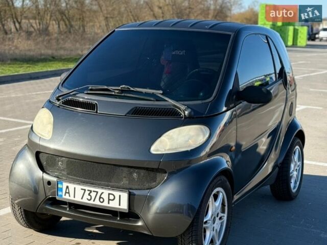Чорний Смарт Fortwo, об'ємом двигуна 0.6 л та пробігом 233 тис. км за 3500 $, фото 1 на Automoto.ua