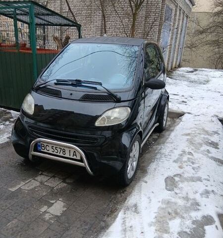 Чорний Смарт Fortwo, об'ємом двигуна 0.6 л та пробігом 142 тис. км за 2350 $, фото 1 на Automoto.ua