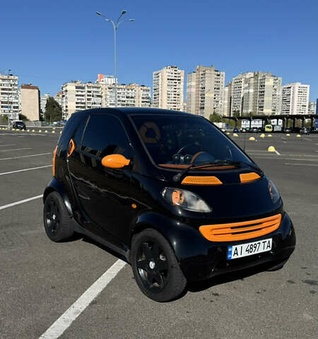 Чорний Смарт Fortwo, об'ємом двигуна 0.6 л та пробігом 190 тис. км за 3500 $, фото 1 на Automoto.ua