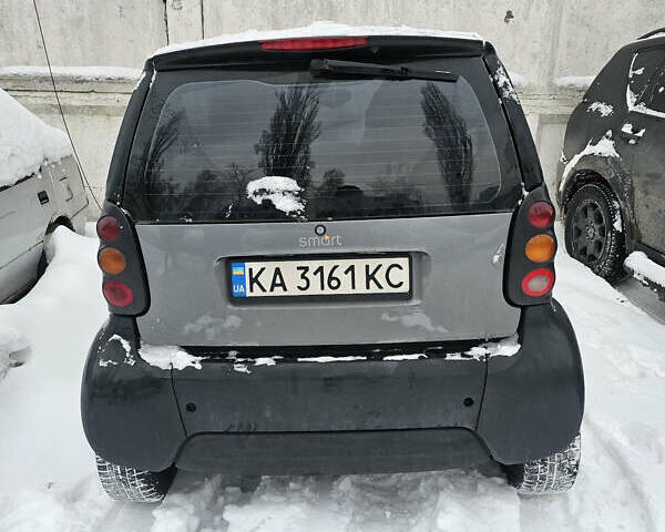 Черный Смарт Форту, объемом двигателя 0.6 л и пробегом 150 тыс. км за 1300 $, фото 1 на Automoto.ua