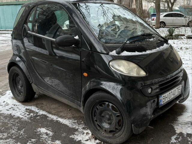 Чорний Смарт Fortwo, об'ємом двигуна 0.6 л та пробігом 217 тис. км за 2200 $, фото 1 на Automoto.ua