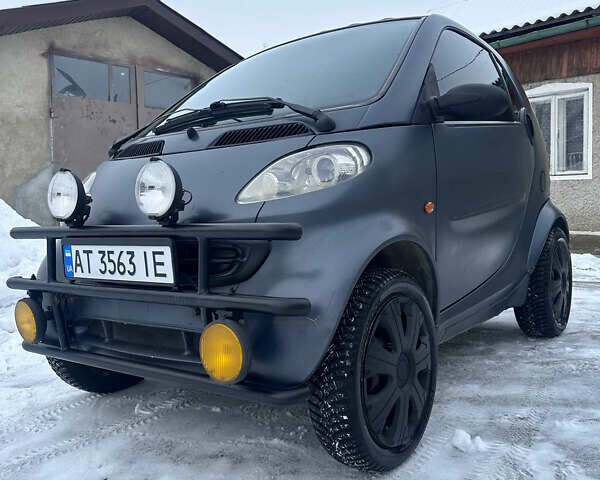 Черный Смарт Форту, объемом двигателя 0.8 л и пробегом 1 тыс. км за 2900 $, фото 1 на Automoto.ua