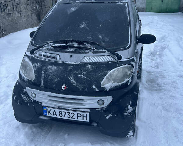 Черный Смарт Форту, объемом двигателя 0.6 л и пробегом 314 тыс. км за 2450 $, фото 1 на Automoto.ua