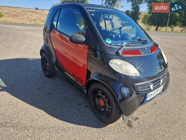 Чорний Смарт Fortwo, об'ємом двигуна 0.6 л та пробігом 152 тис. км за 3000 $, фото 1 на Automoto.ua