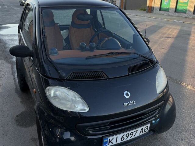 Чорний Смарт Fortwo, об'ємом двигуна 0.6 л та пробігом 192 тис. км за 2500 $, фото 1 на Automoto.ua