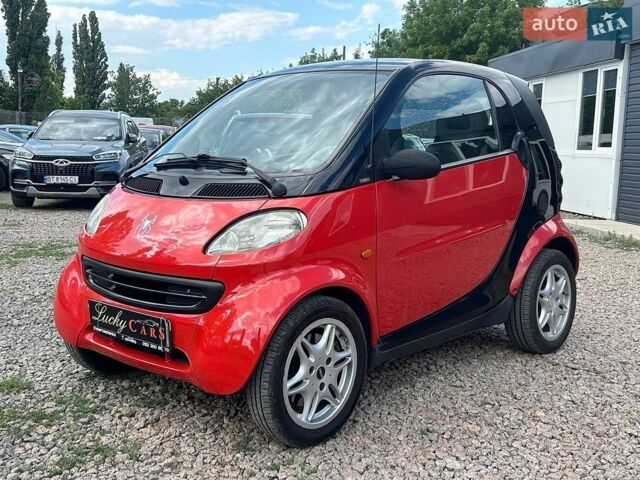 Чорний Смарт Fortwo, об'ємом двигуна 0.6 л та пробігом 166 тис. км за 3400 $, фото 1 на Automoto.ua