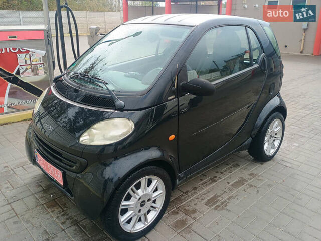 Чорний Смарт Fortwo, об'ємом двигуна 0.6 л та пробігом 89 тис. км за 2950 $, фото 1 на Automoto.ua