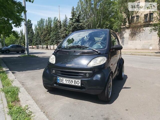 Чорний Смарт Fortwo, об'ємом двигуна 0.6 л та пробігом 97 тис. км за 3500 $, фото 1 на Automoto.ua