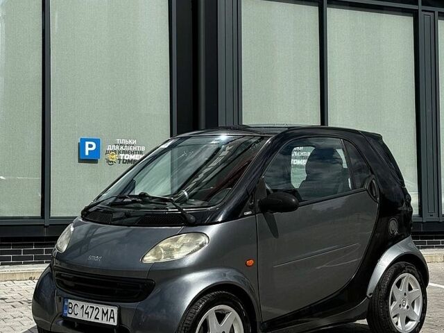 Чорний Смарт Fortwo, об'ємом двигуна 0.6 л та пробігом 245 тис. км за 2950 $, фото 1 на Automoto.ua