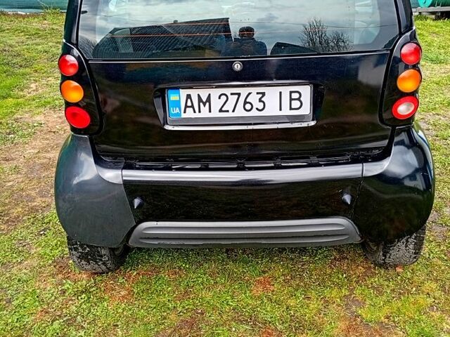 Чорний Смарт Fortwo, об'ємом двигуна 0.6 л та пробігом 191 тис. км за 3300 $, фото 1 на Automoto.ua