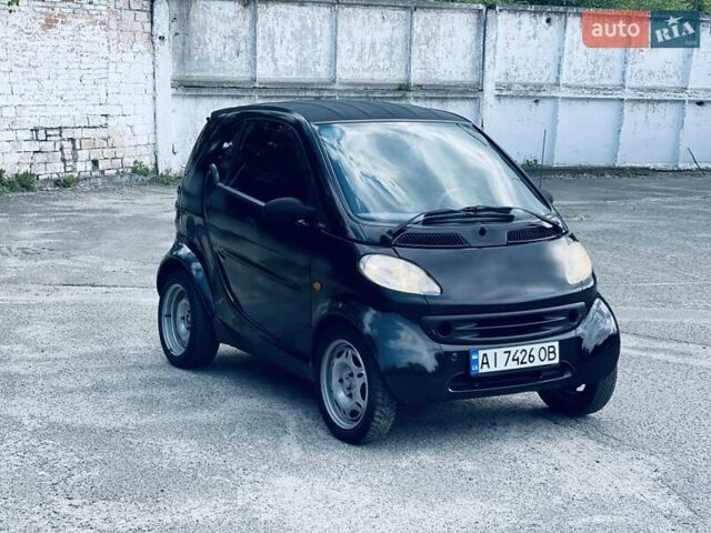 Чорний Смарт Fortwo, об'ємом двигуна 0.6 л та пробігом 124 тис. км за 2750 $, фото 1 на Automoto.ua